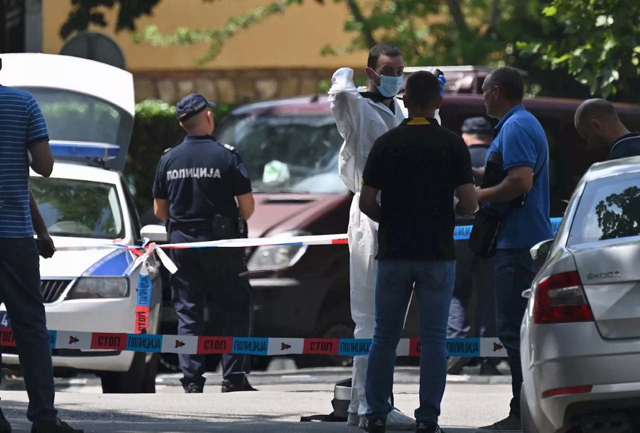 Serbie: attaque 'terroriste' devant l'ambassade israélienne, un policier blessé