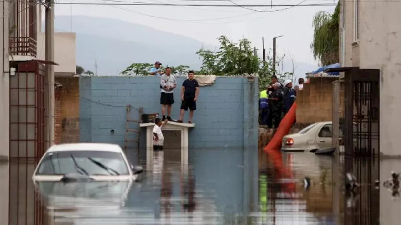 Activan el Plan DN-III-E por intensas lluvias en Cuautitlán