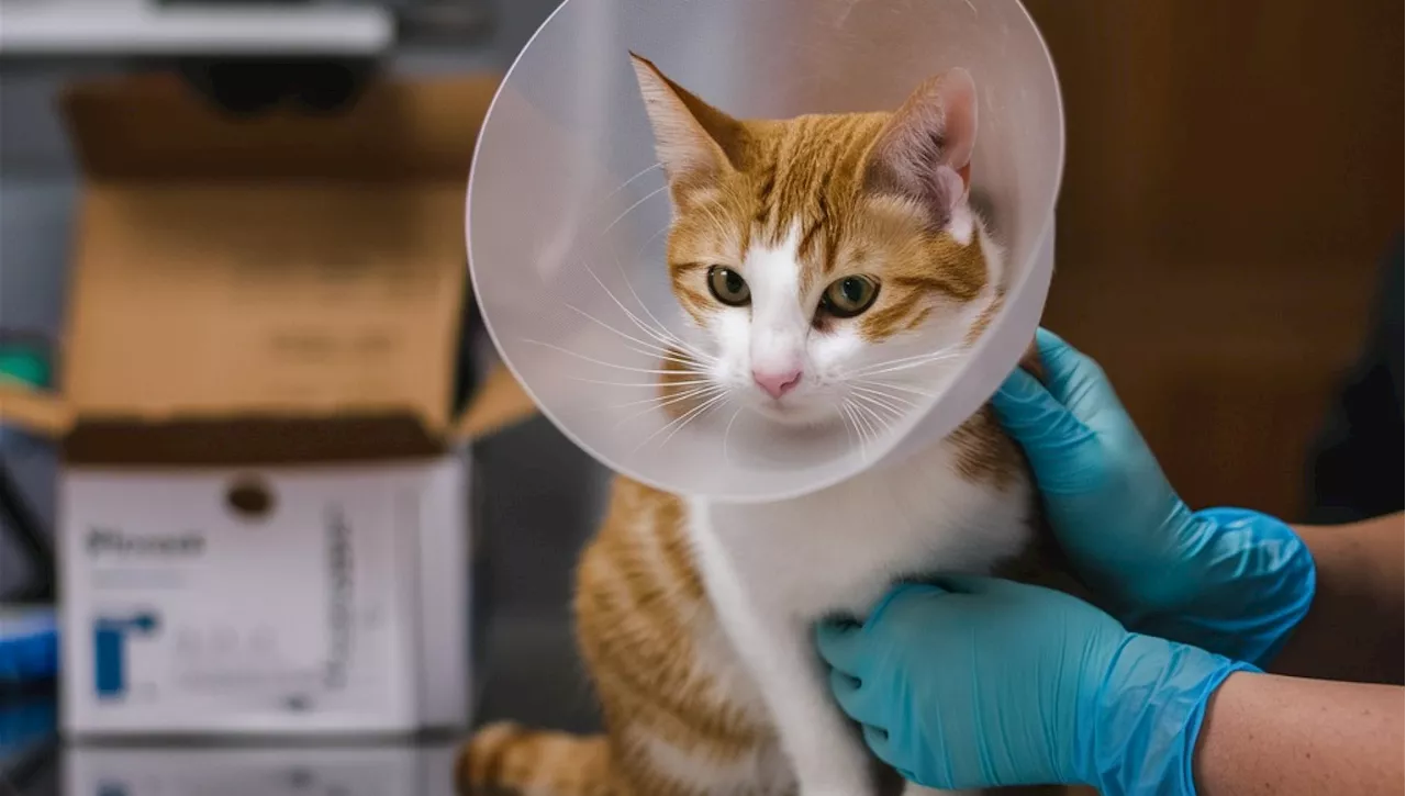 Portano il gatto Kevin al pronto soccorso perché vomita, la radiografia gli salva la vita