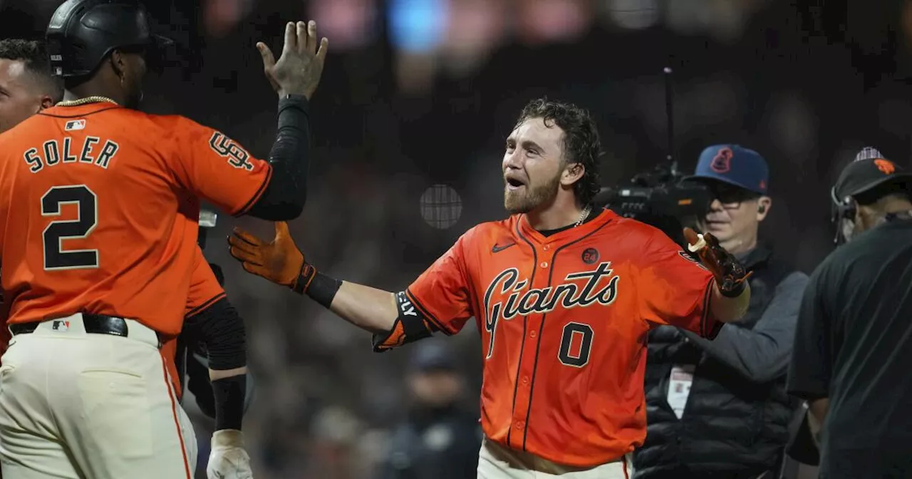 Jonrón de Wiseley en la 9na da victoria a Gigantes ante Dodgers ...