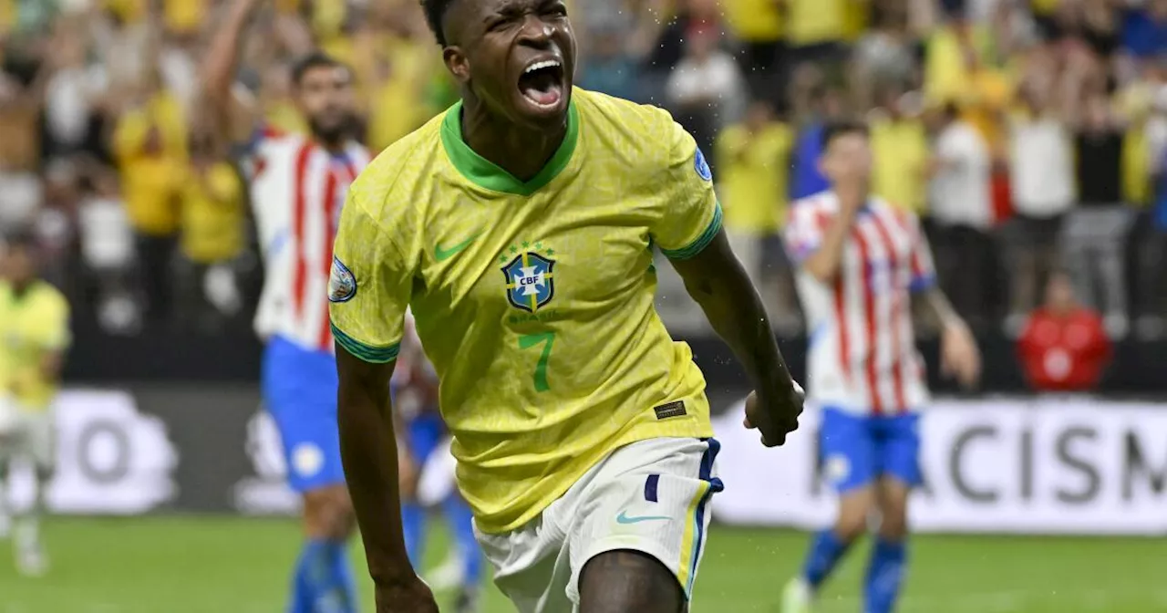 Vinicius ilumina Las Vegas y Brasil despierta con goleada ante Paraguay en la Copa América