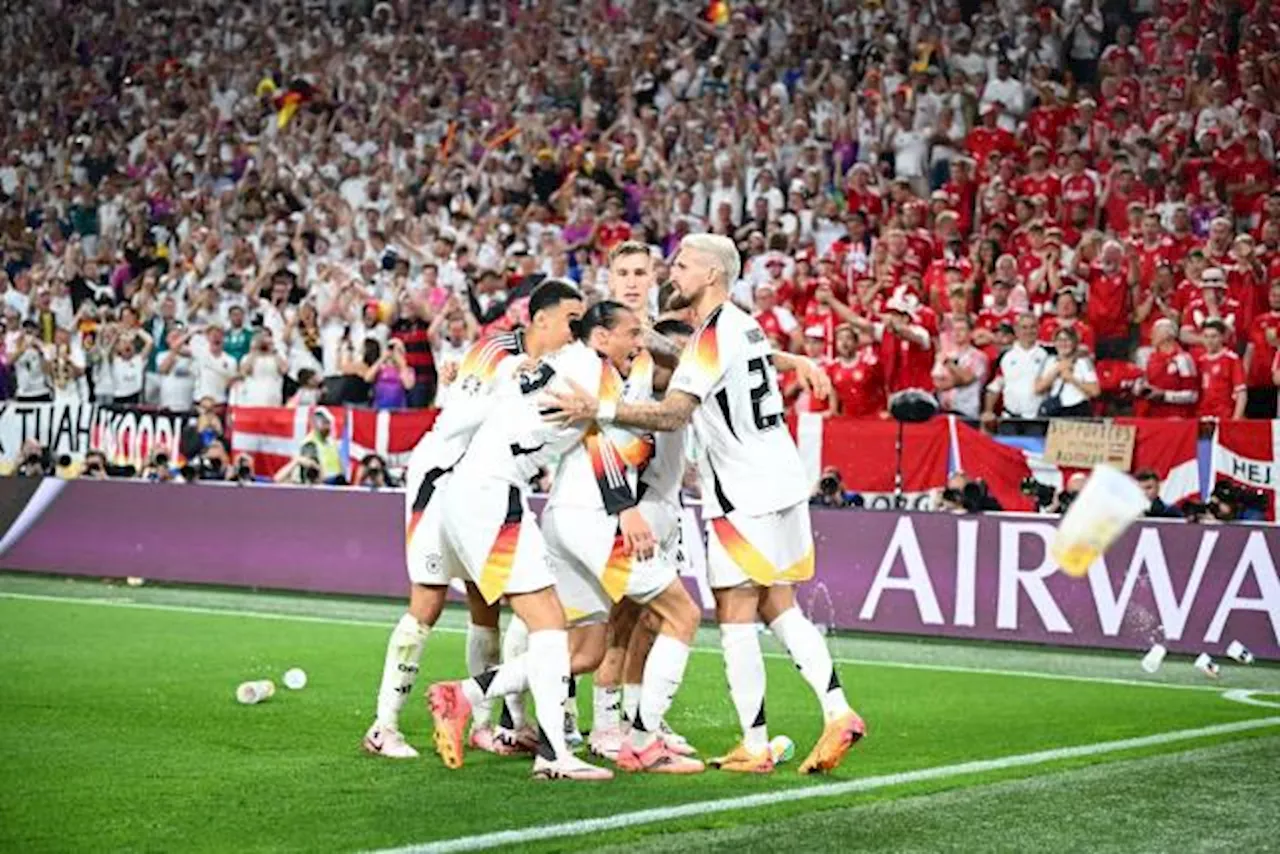 Sauvée par le VAR, l'Allemagne écarte le Danemark et se qualifie pour les quarts de finale de l'Euro 2024