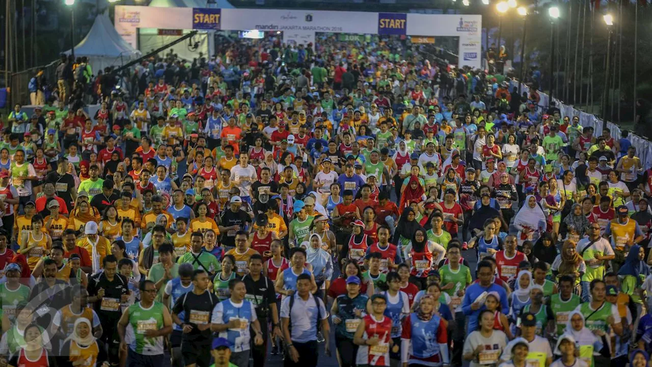 Ada LPS Monas Half Marathon, Ini Jalan di Jakarta yang Akan Dibuka-Tutup Besok