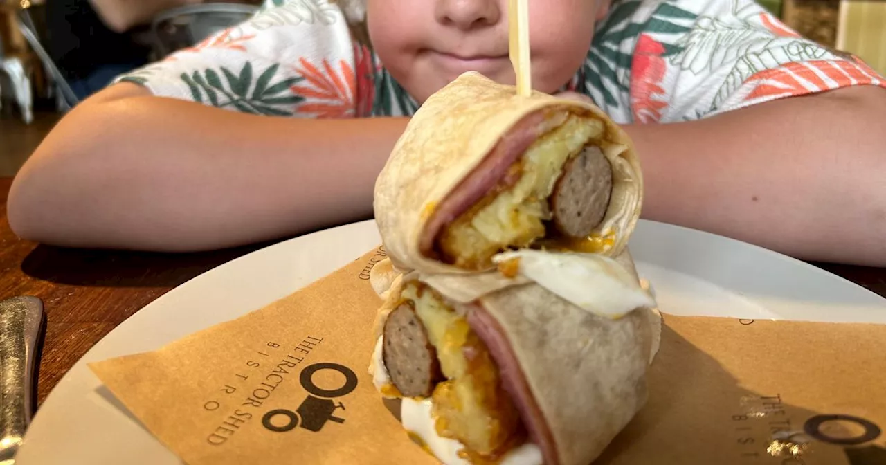 We tried a 'full English wrap' at popular café and it was an utter revelation