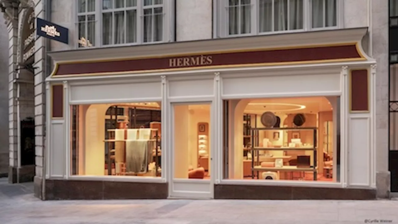 Hermès expands boutique in Nantes, France