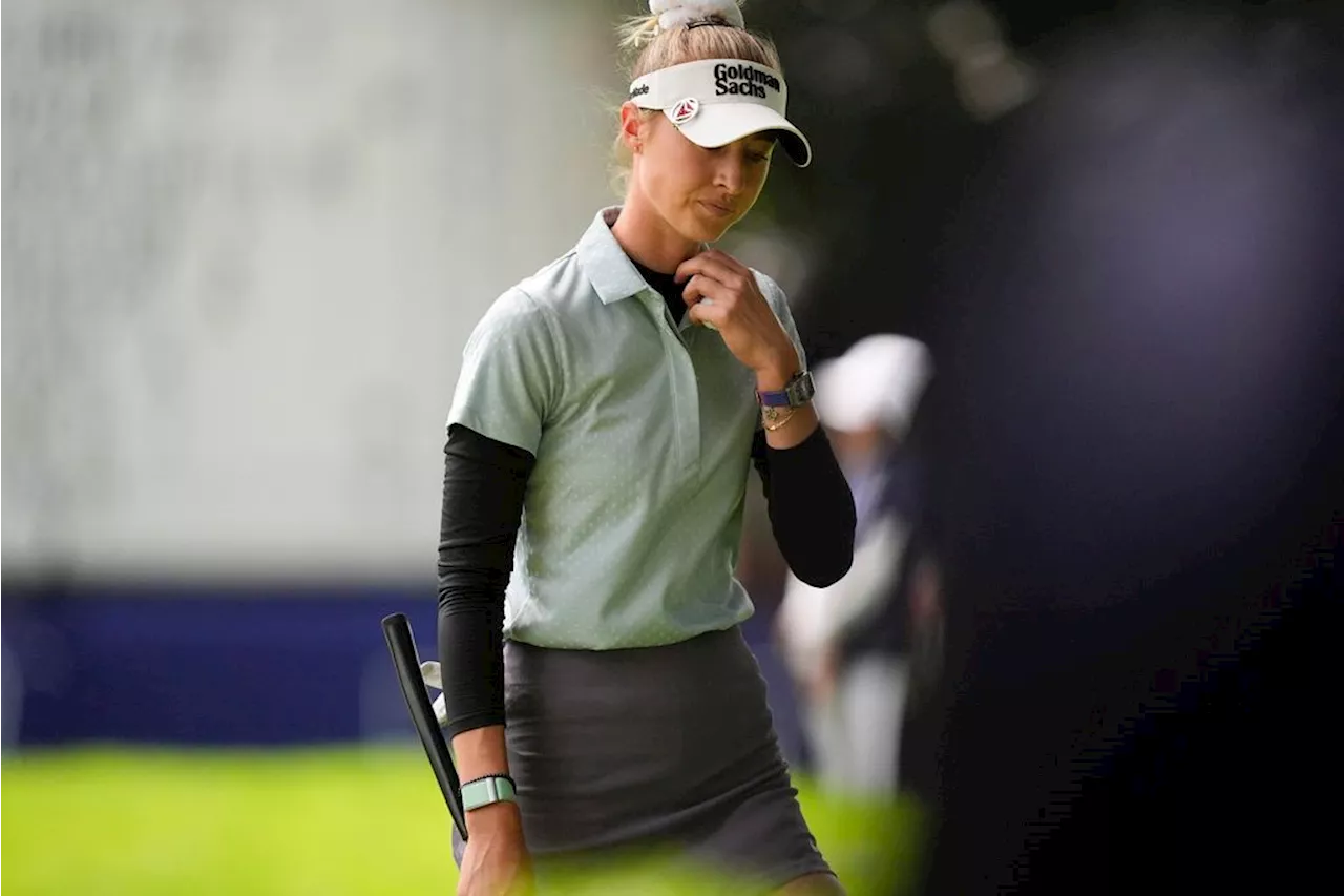 Korda says dog bite will keep her from defending her title in Aramco tournament