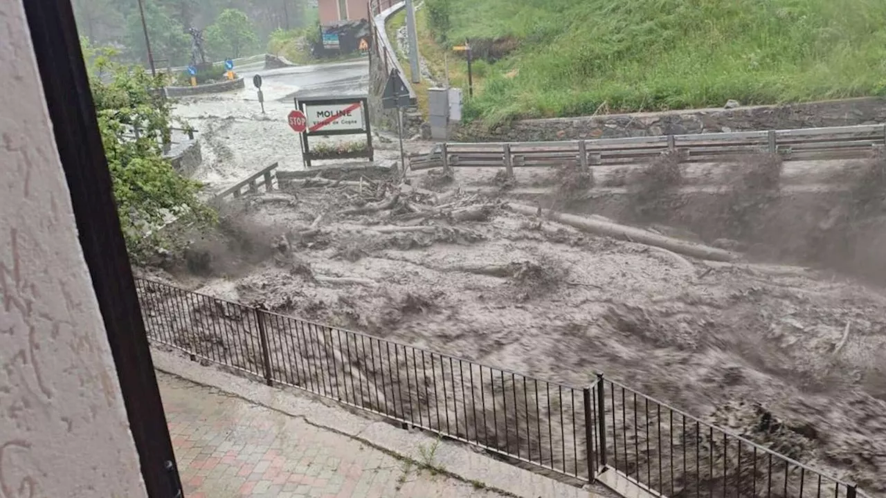 Maltempo, torrenti esondano a Cogne: allerta nel paese isolato