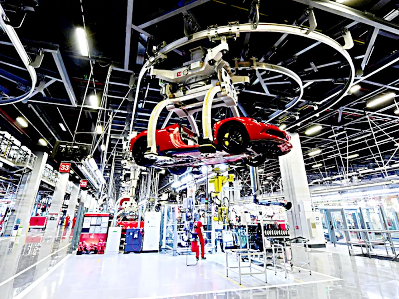 Ferrari stands by its electric future with solar-powered factory in Maranello