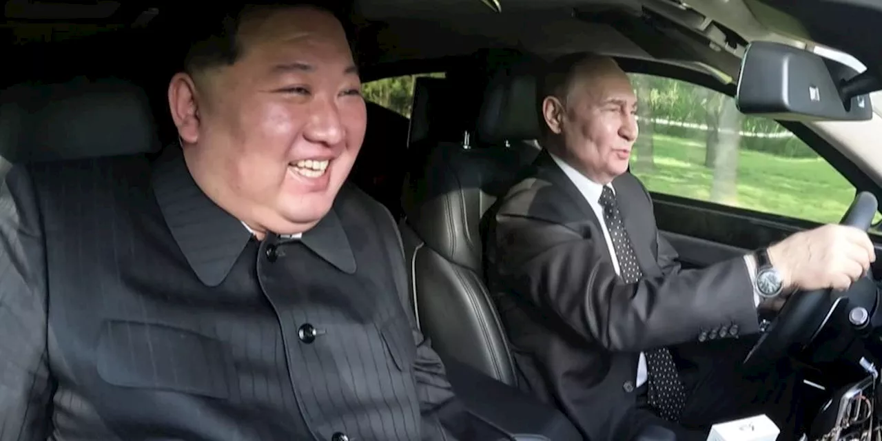 Putin schenkt Kim Jong-un Auto mit südkoreanischen Teilen