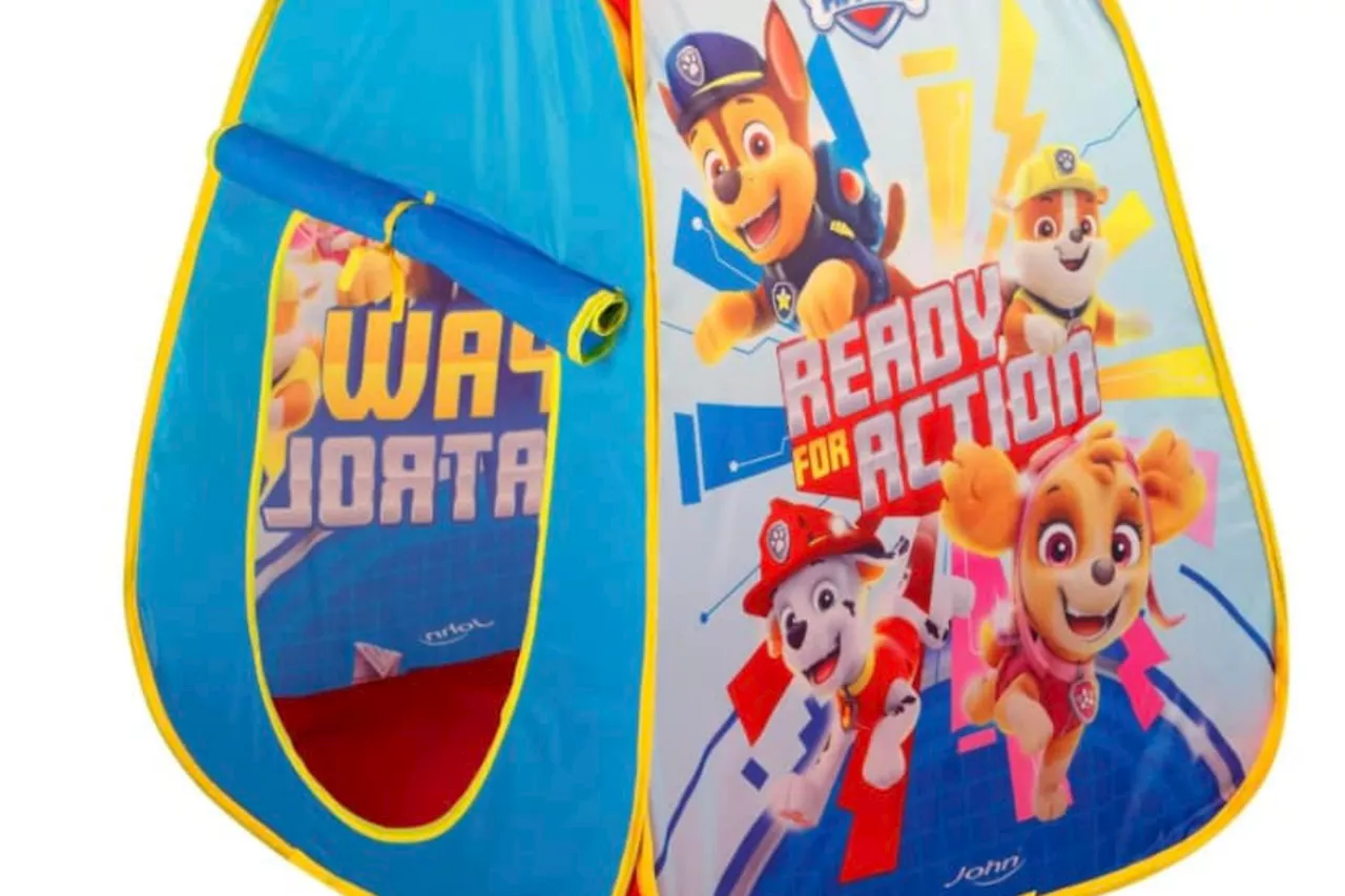 Shoppers spot Paw Patrol tent scanning at Tesco for £3