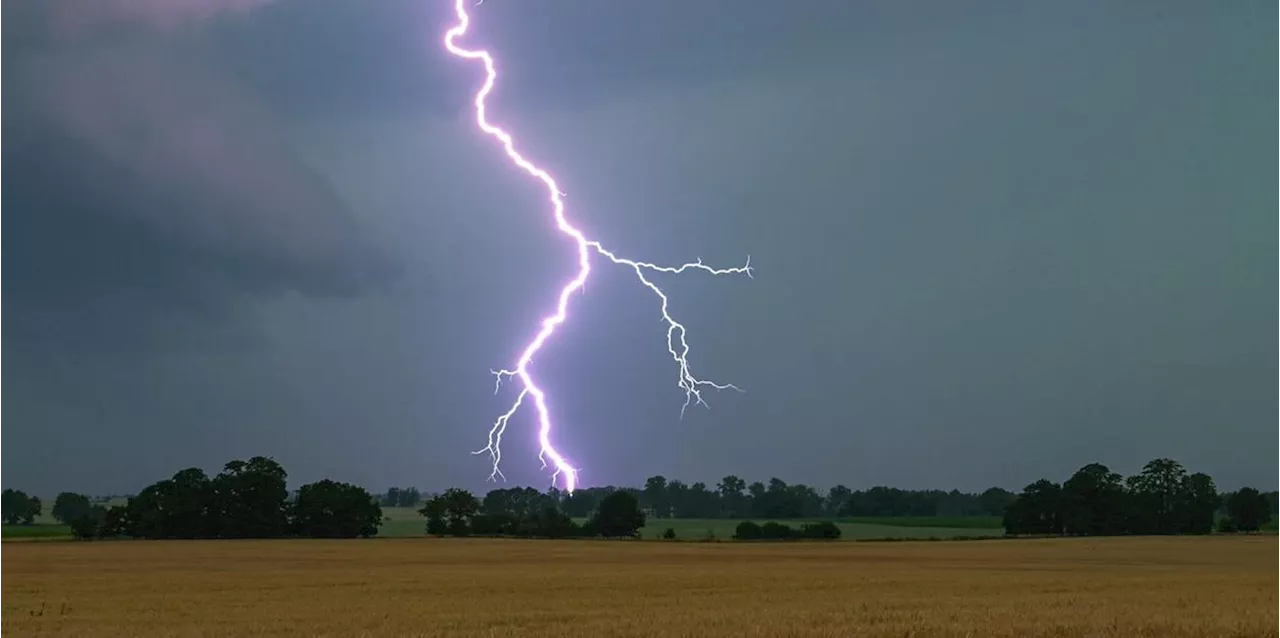 Zum EM-Spiel drohen Unwetter in weiten Teilen Deutschlands