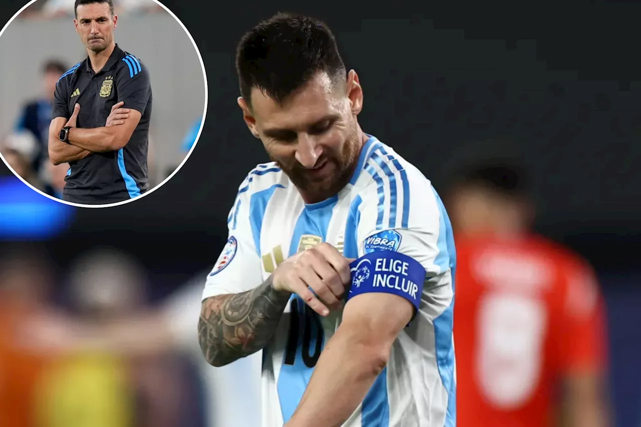 Lionel Messi to miss Copa America match vs. Peru in major blow for Argentina