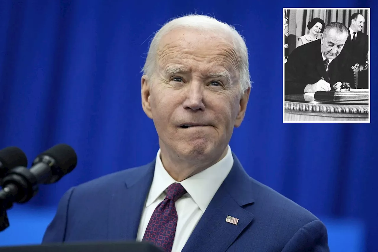 Slipping Joe Biden needs to take the same approach as LBJ did and drop out