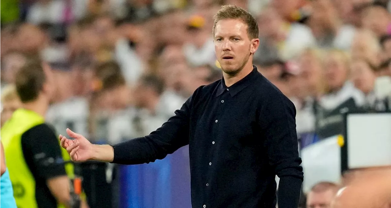 Euro 2024 : Nagelsmann met fin à une incroyable série avec l'Allemagne