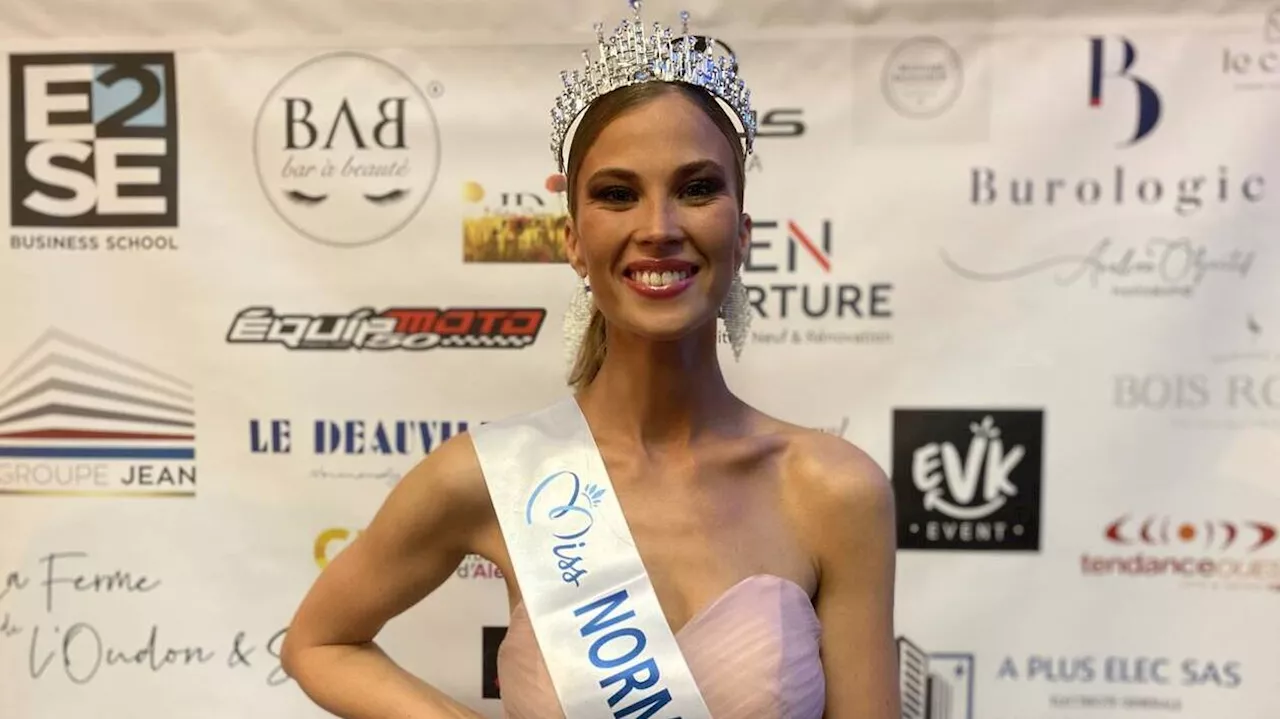 La Manchoise Lucile Lecellier est élue Miss Normandie 2024