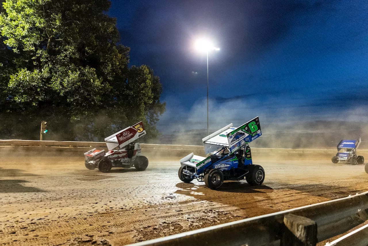 Danny Dietrich takes over late to win Friday’s Pa. Speedweek opening race at Williams Grove