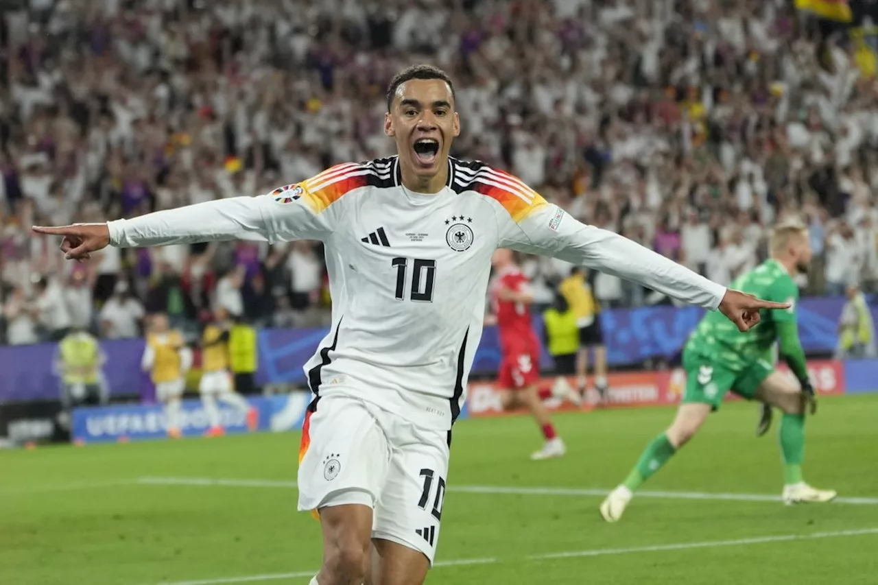 Germany beats Denmark 2-0 to advance to Euro 2024 quarterfinals after storm stops play