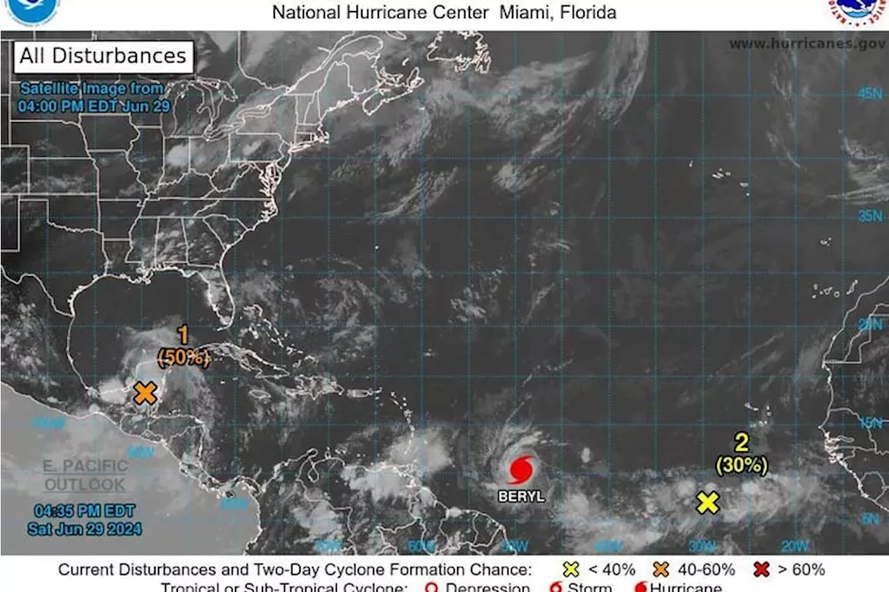 Beryl, the season’s first hurricane, forms — and sets a record