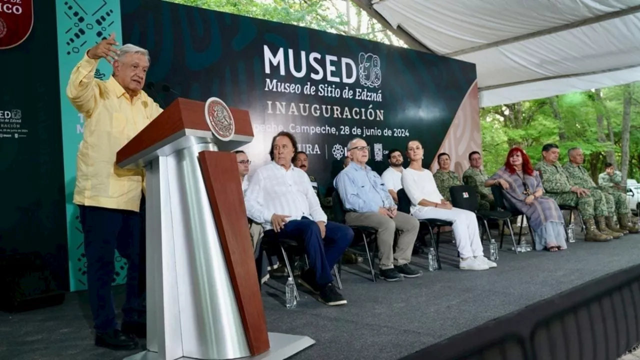 En agosto o septiembre quedará terminado el circuito completo del Tren Maya: AMLO