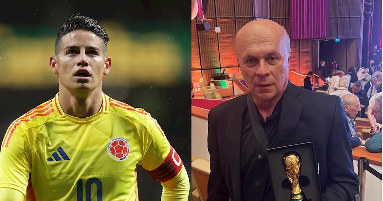 Carlos Antonio Vélez ahora ‘ama’ a James y lo demostró después de Colombia vs. Costa Rica