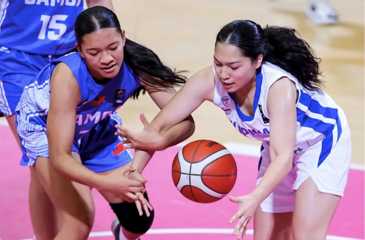 Gilas Girls oust Samoa, near Division A promotion in FIBA U18 Women’s Asia Cup