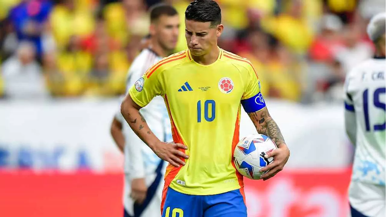 James Rodríguez niega que Colombia sea favorito al título a pesar de su paso perfecto