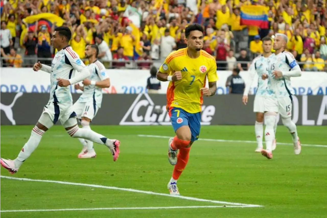 Luis Díaz es mesurado con Colombia en Copa América 2024