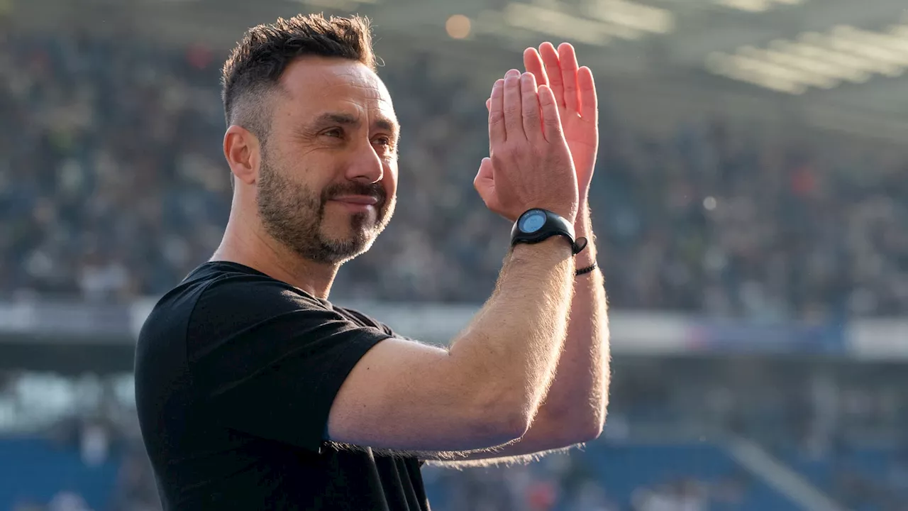 C'est officiel, Roberto De Zerbi est le nouvel entraîneur de l'OM
