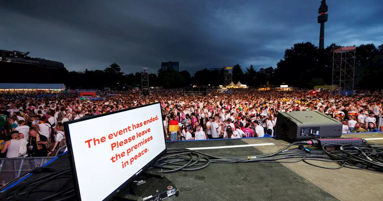 EM 2024 Achtelfinale: Public Viewing in Dortmund abgebrochen​