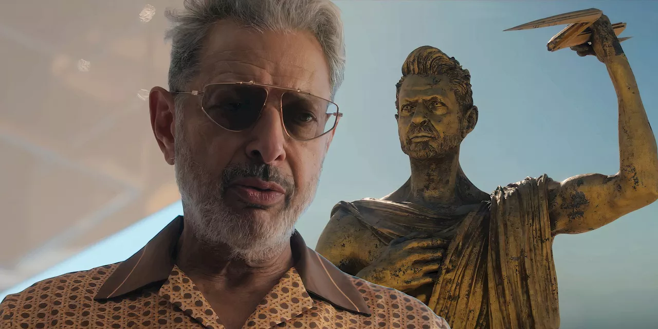 Jeff Goldblum Is An Iconic (& Insecure) Greek God In Netflix Comedy Show Images & Premiere Date