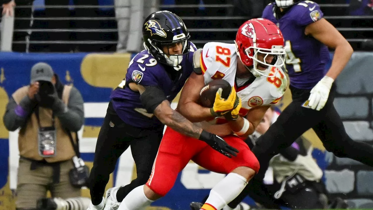 Chiefs' Travis Kelce Praises Baltimore Ravens Defense