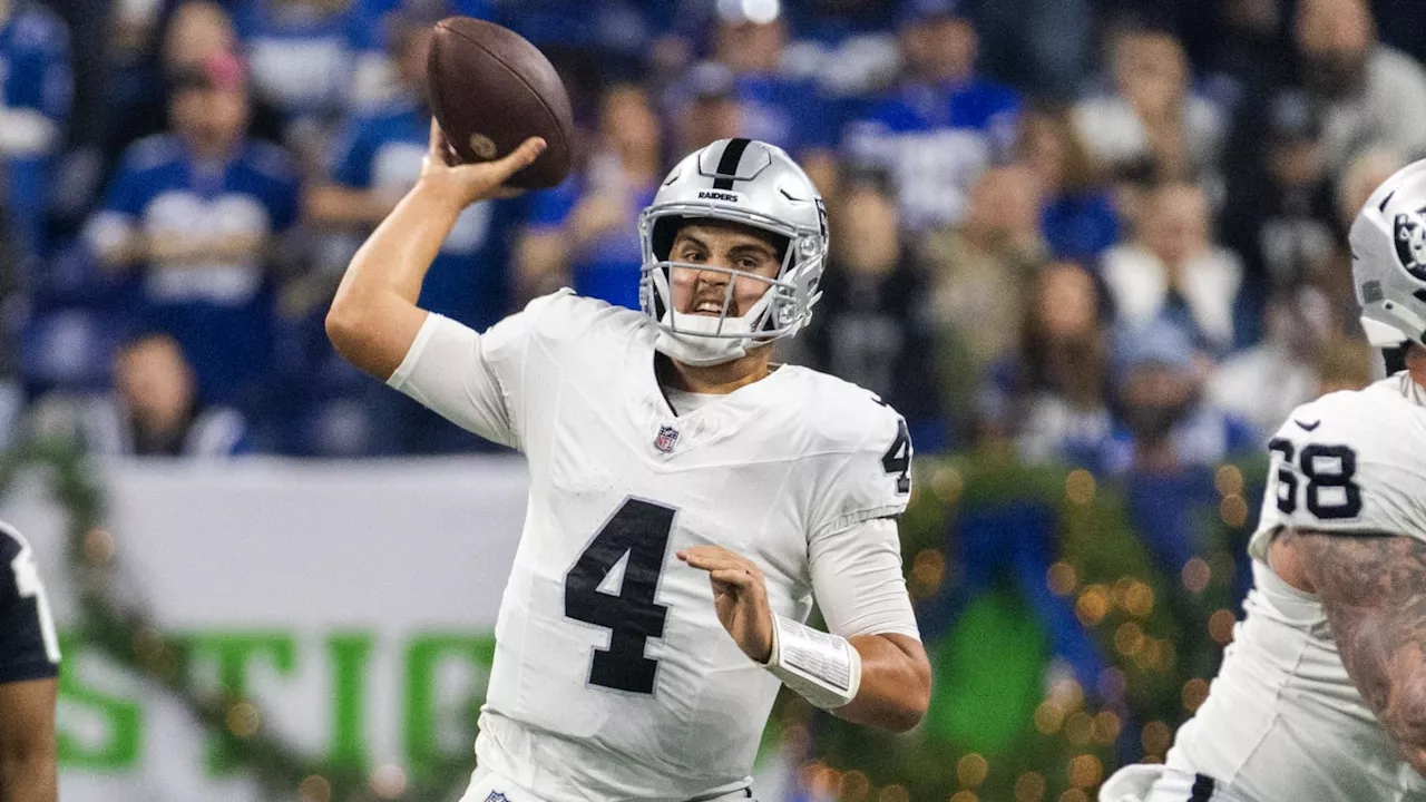 REPORT: What the 'ceiling' is for Las Vegas Raiders QB Aidan O'Connell