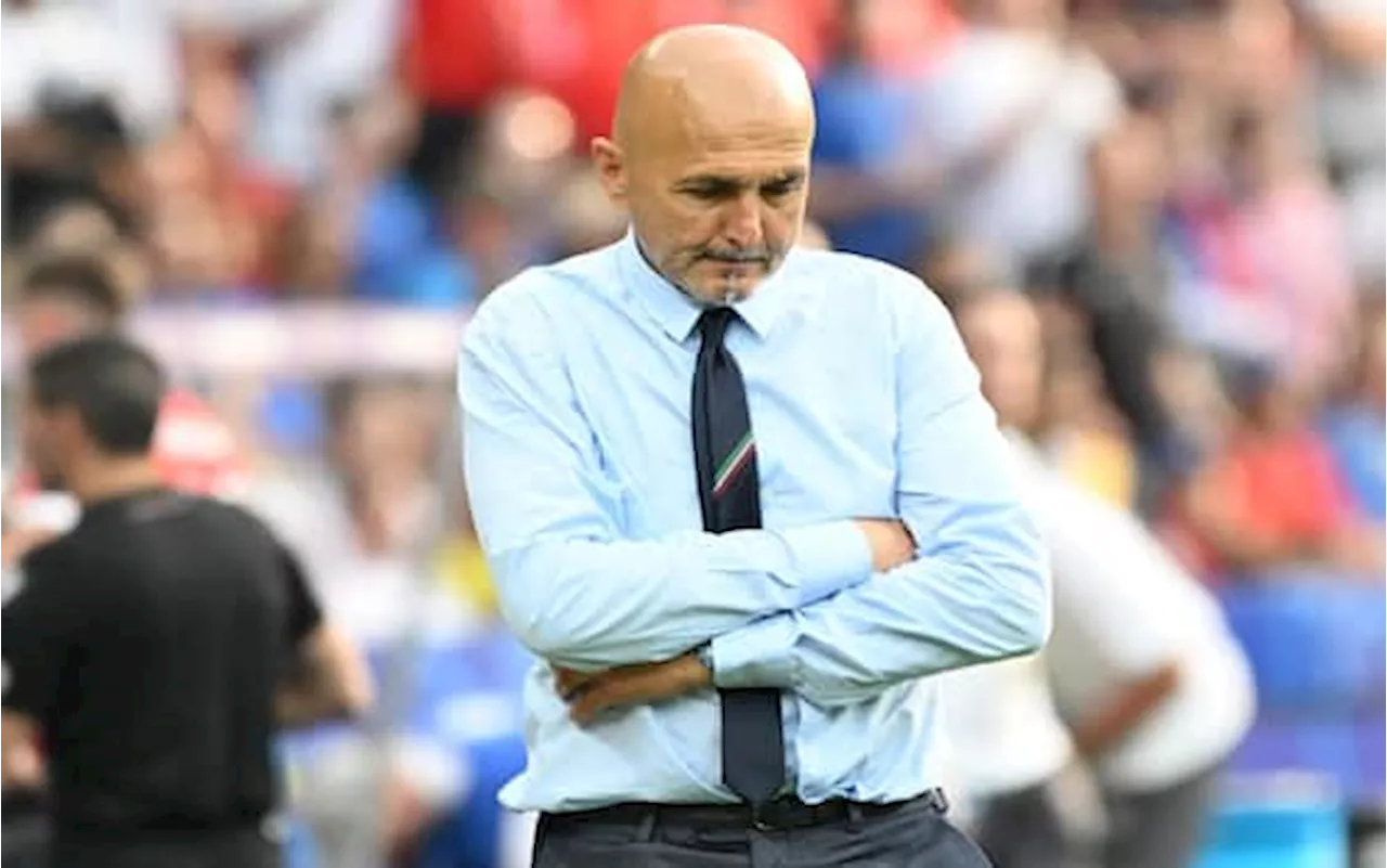 Italia eliminata dagli Europei, Spalletti: 'Ora non siamo in grado di fare più di questo'