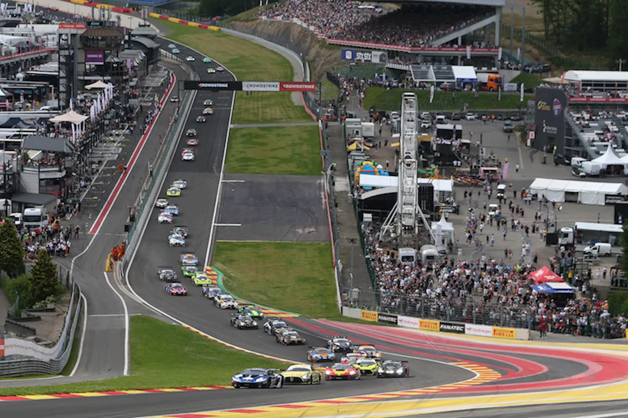 Aston Martin führt im Chaos von Spa-Francorchamps