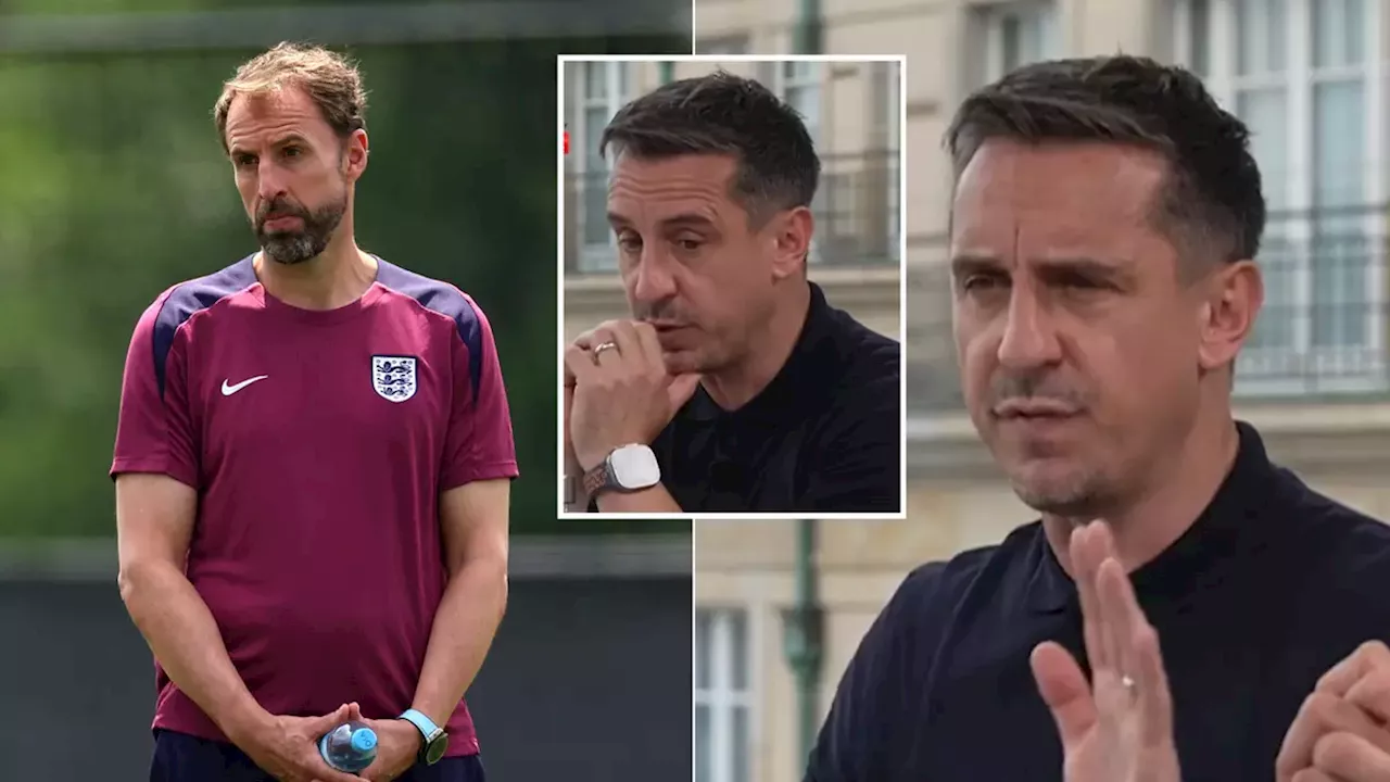 Gary Neville urges Gareth Southgate to drop three England players for Slovakia clash