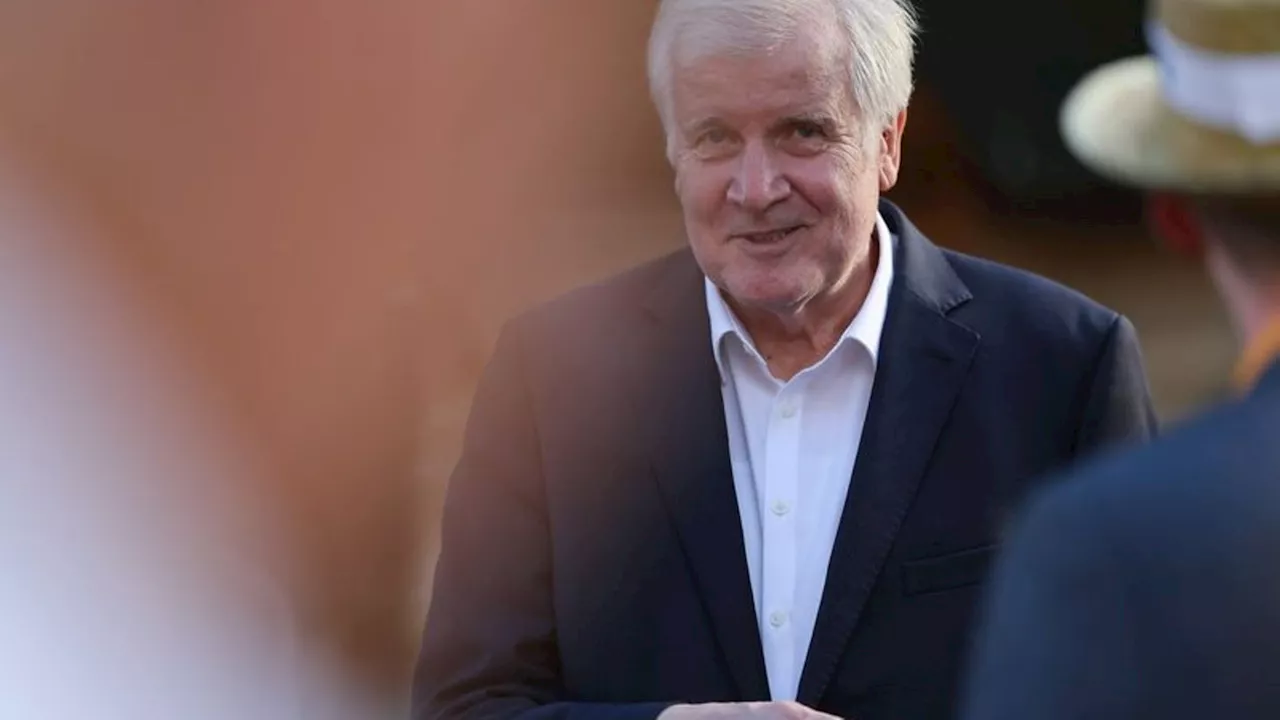 CDU/CSU: Seehofer für Merz als Kanzlerkandidaten