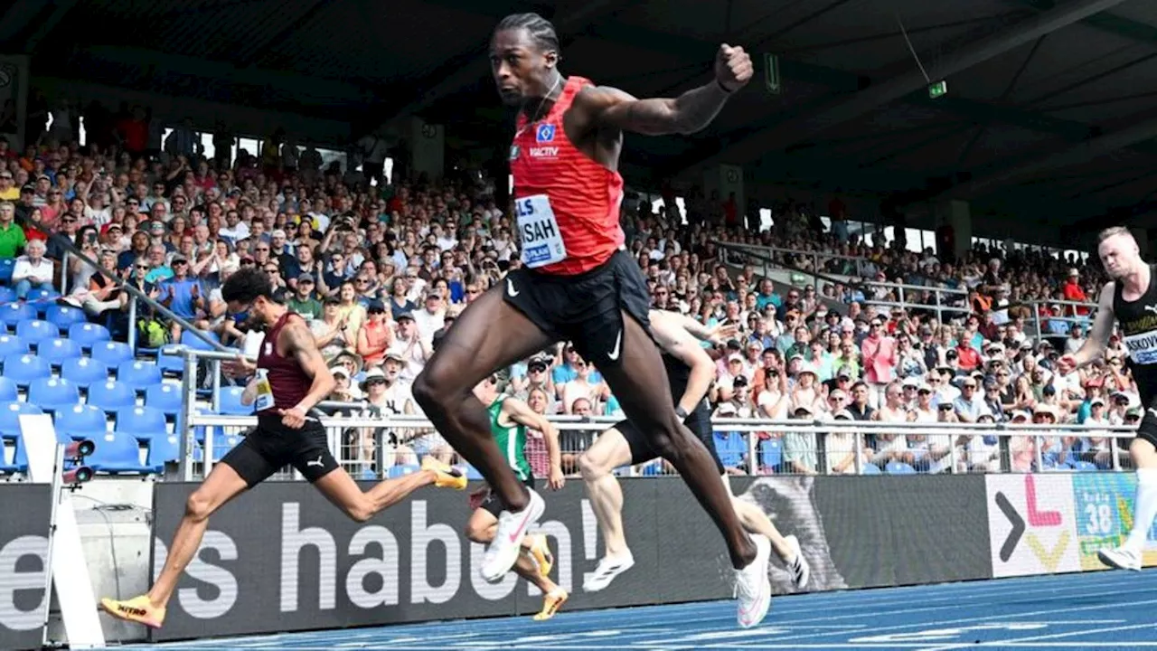 Leichtathletik-DM: 9,99 Sekunden - Ansah mit 100 Metern für die Sportgeschichte