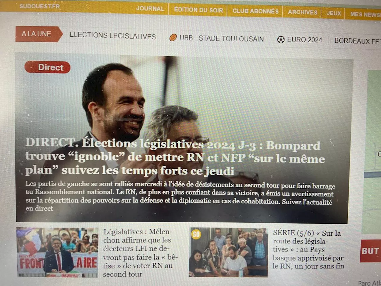 La chronique du médiateur : les directs sur sudouest.fr, une information gratuite et feuilletonnée