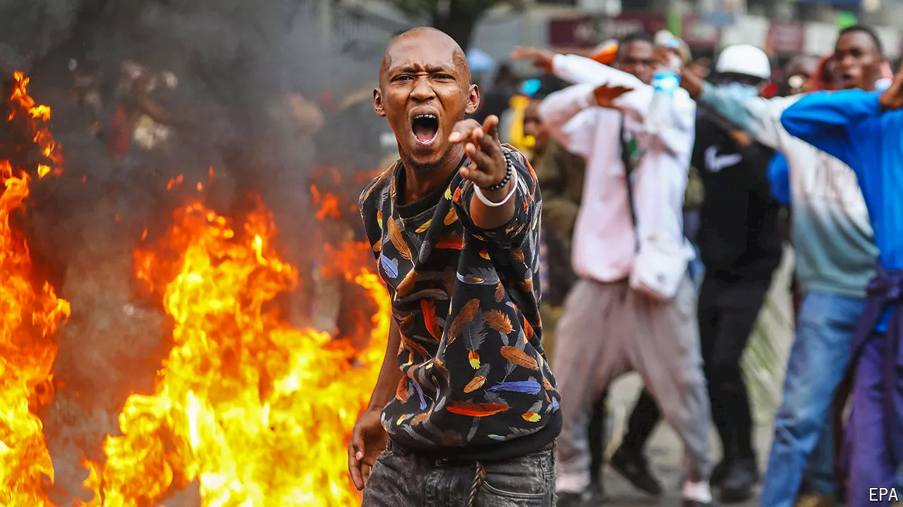 A new breed of protest has left Kenya’s president tottering