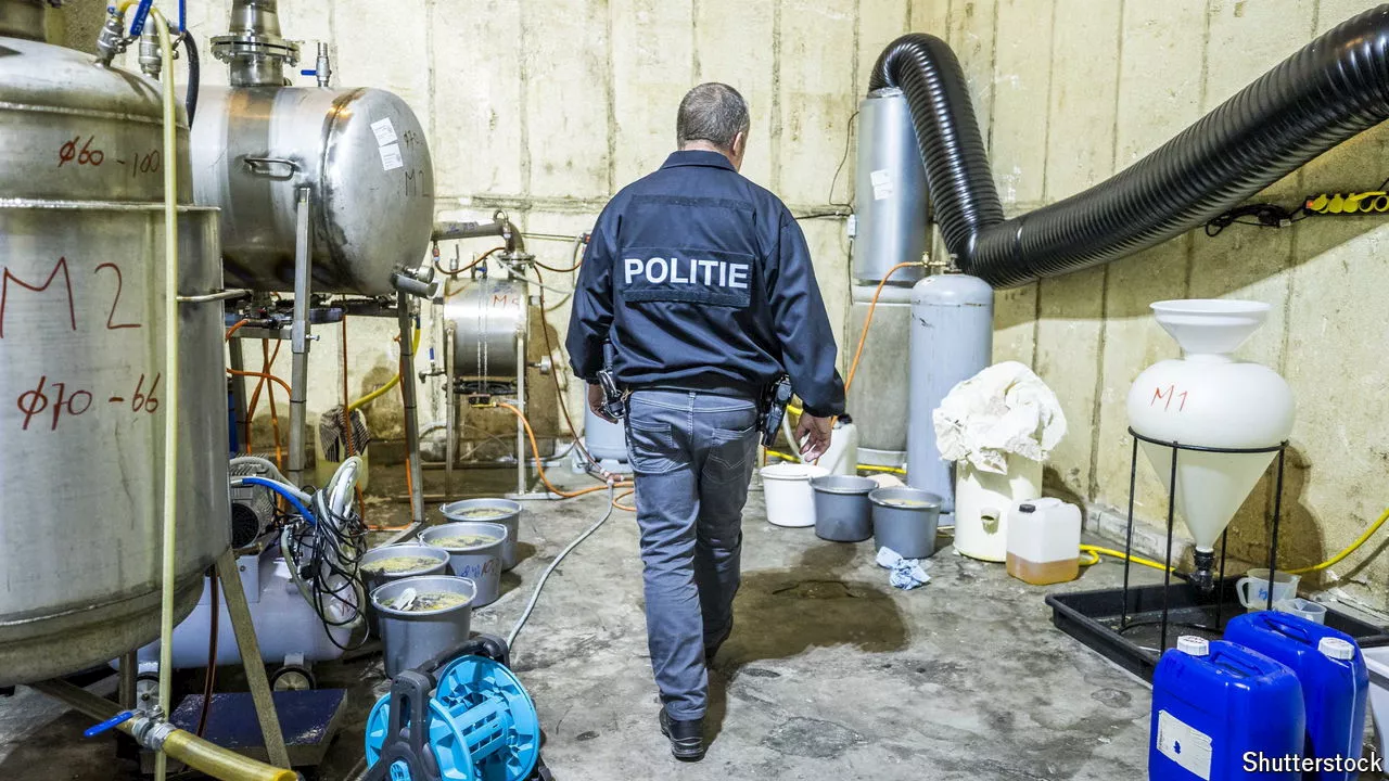 European gangs are getting better at making their own illegal drugs