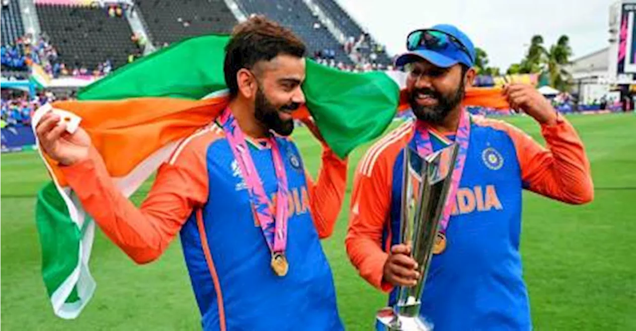 Kohli and Rohit retire from T20 internationals after India triumph