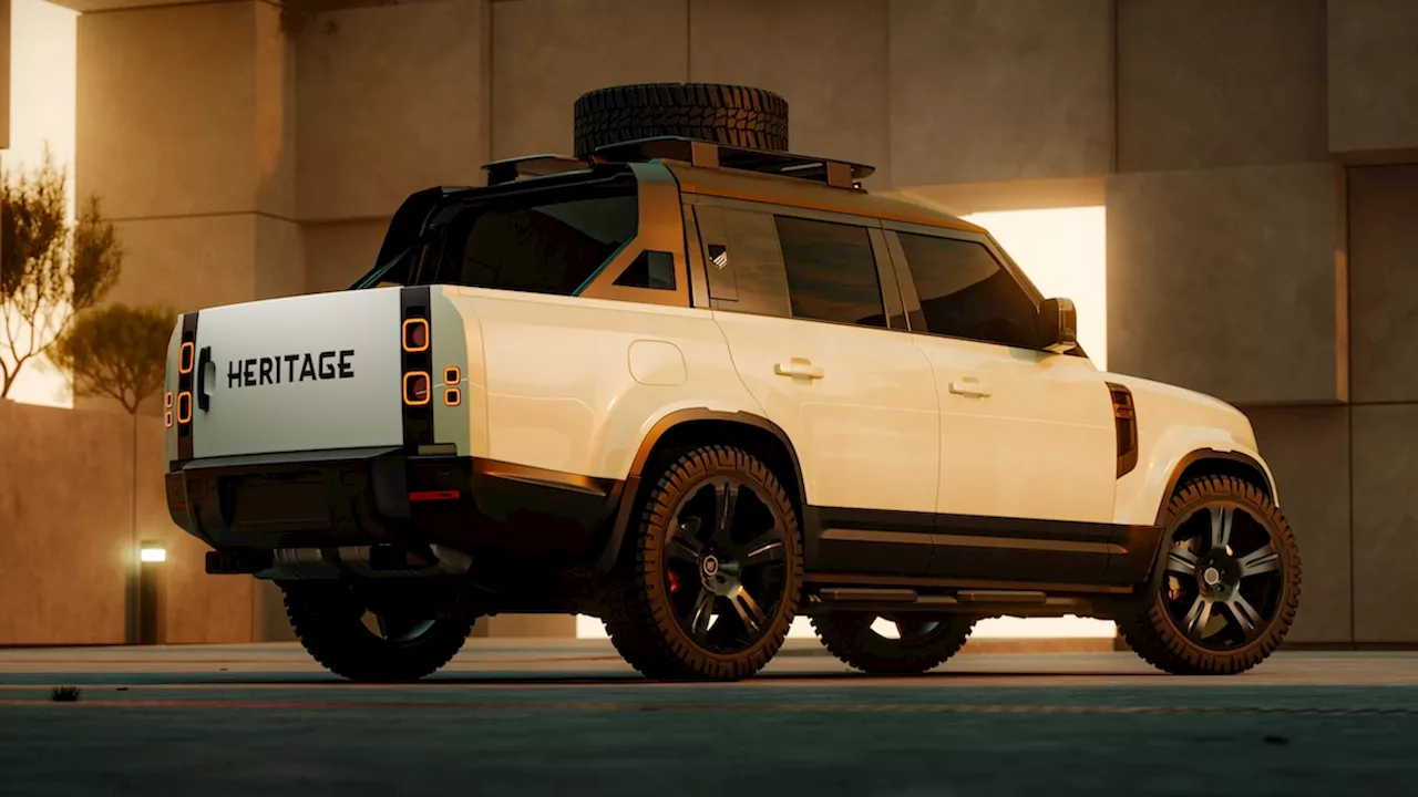 Someone just made a modern Defender pickup that Land Rover won't