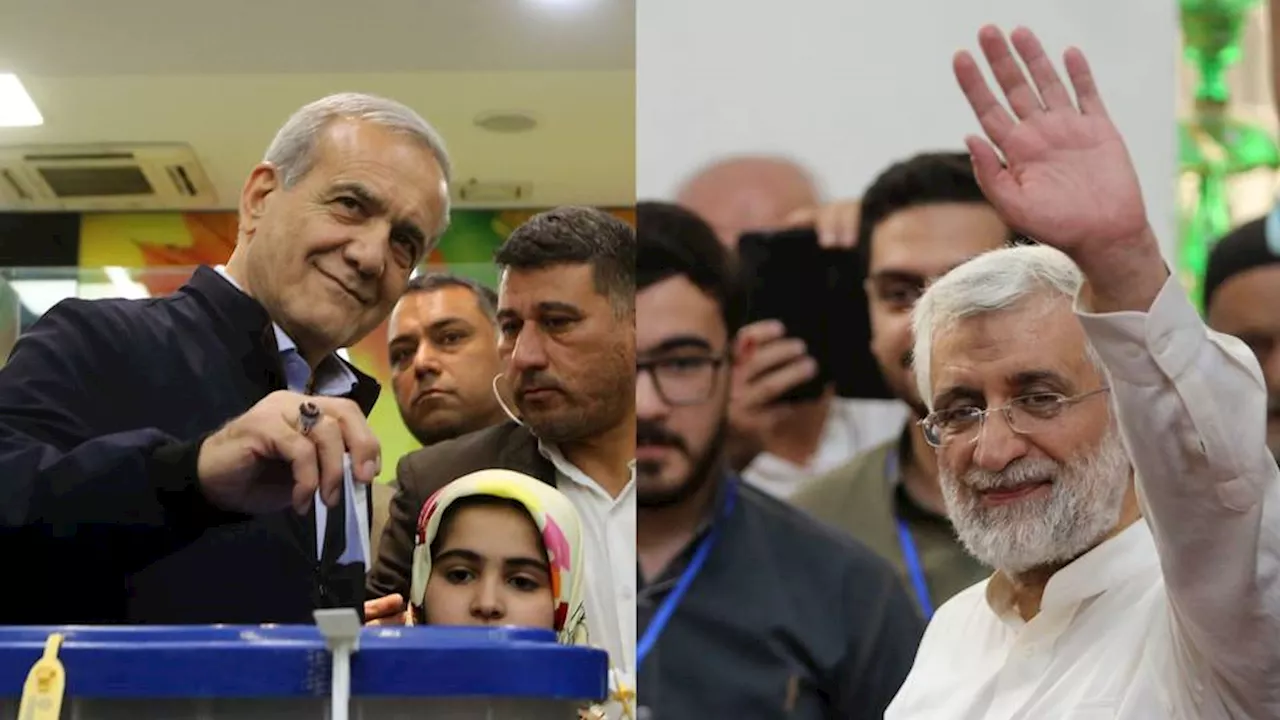 Pezeshkian and Jalili in neck and neck fight as Iran counts votes