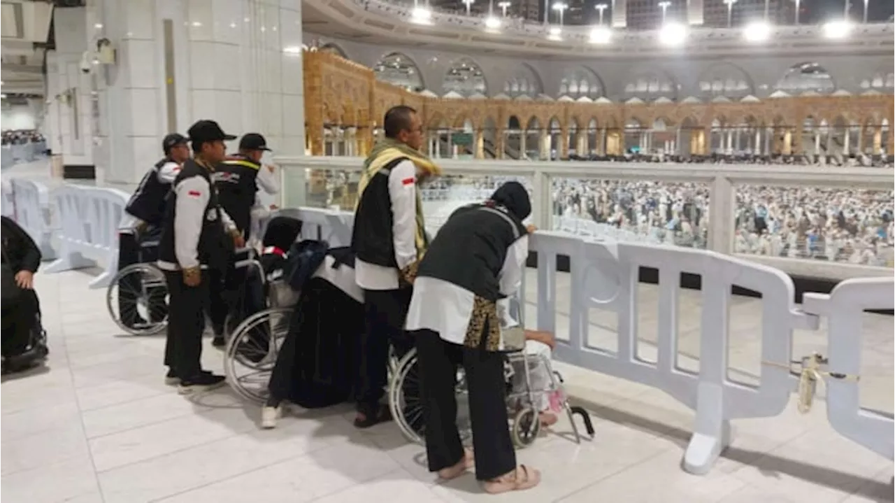 PPIH Fasilitasi Jemaah Haji Indonesia yang Belum ke Masjidil Haram untuk Berdoa di Depan Ka'bah