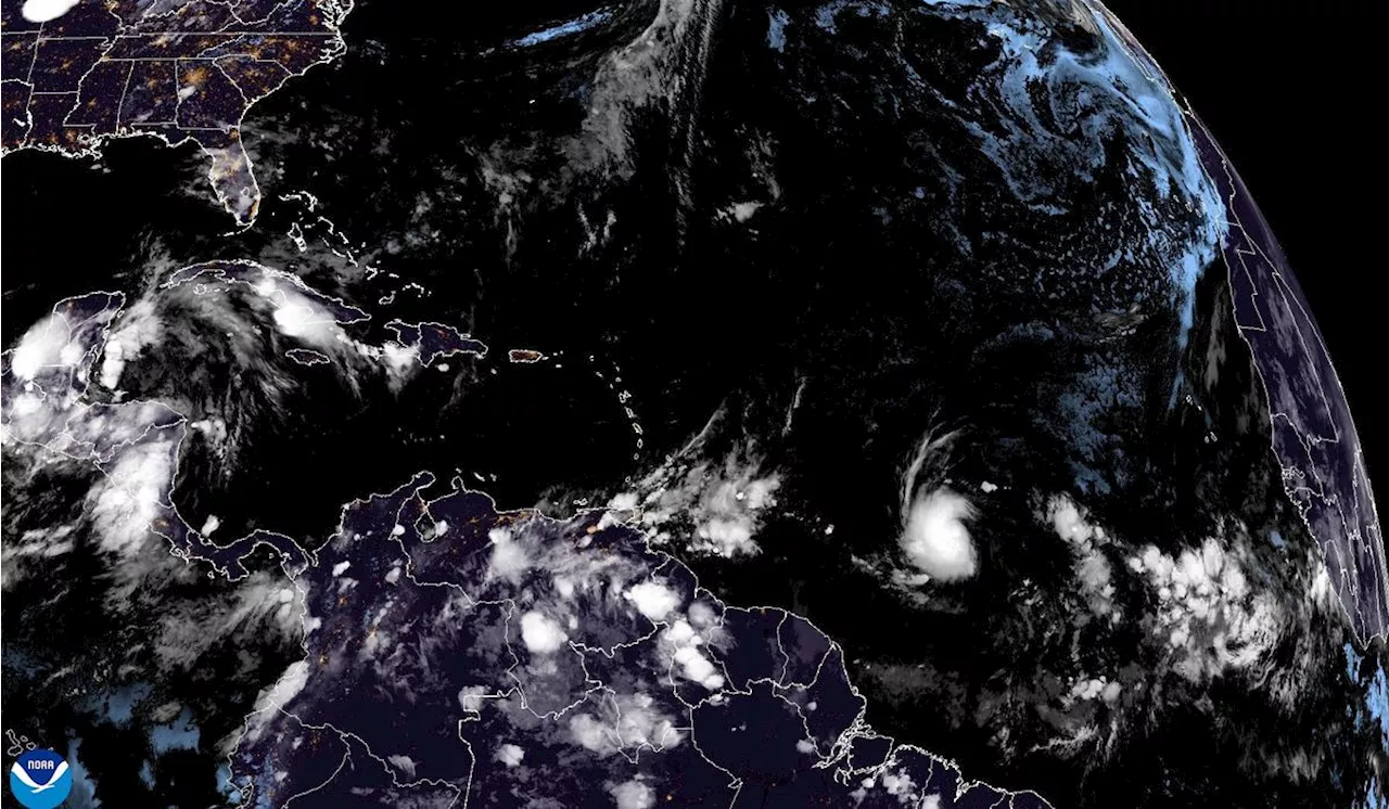 Tropical Storm Beryl swirls toward southeast Caribbean and threatens to strengthen into hurricane