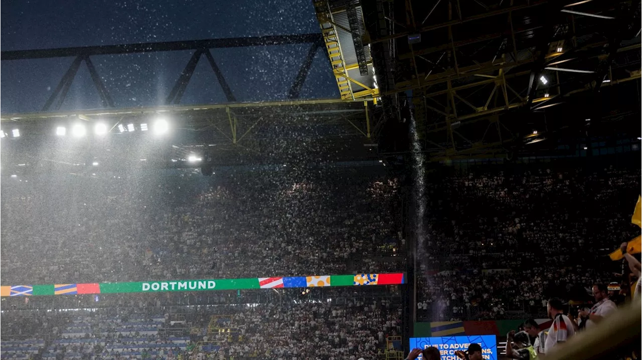 EM 2024: Polizei-Einsatz in Dortmund – Person steht auf Stadion-Dach