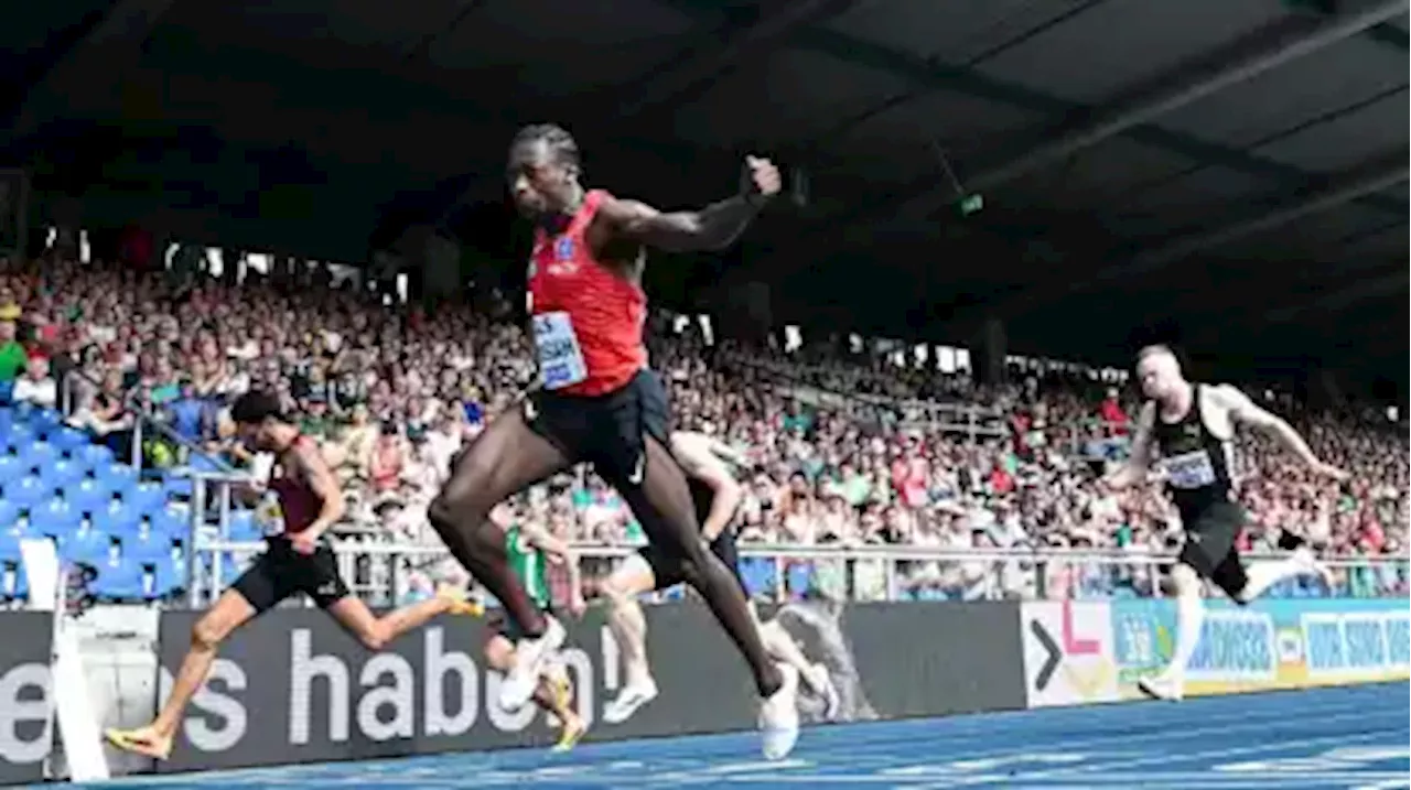 Ansah erster deutscher Sprinter unter 10 Sekunden