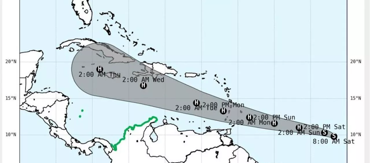 Ideam alerta que tormenta tropical 'Beryl' podría afectar al Atlántico