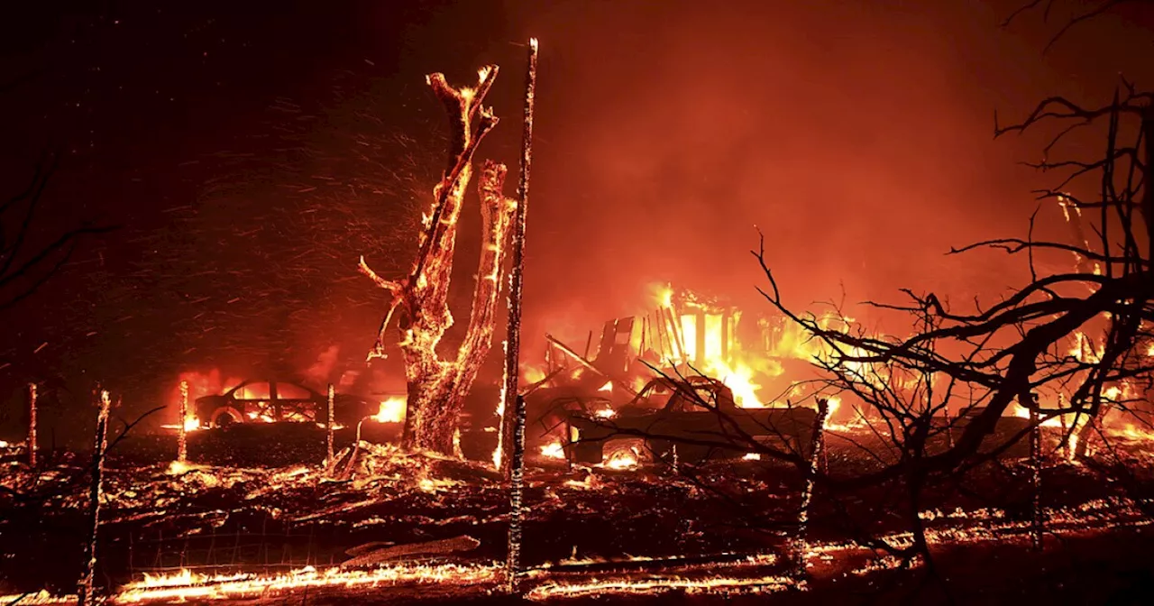 California firefighters make significant progress against wildfire east of San Francisco Bay