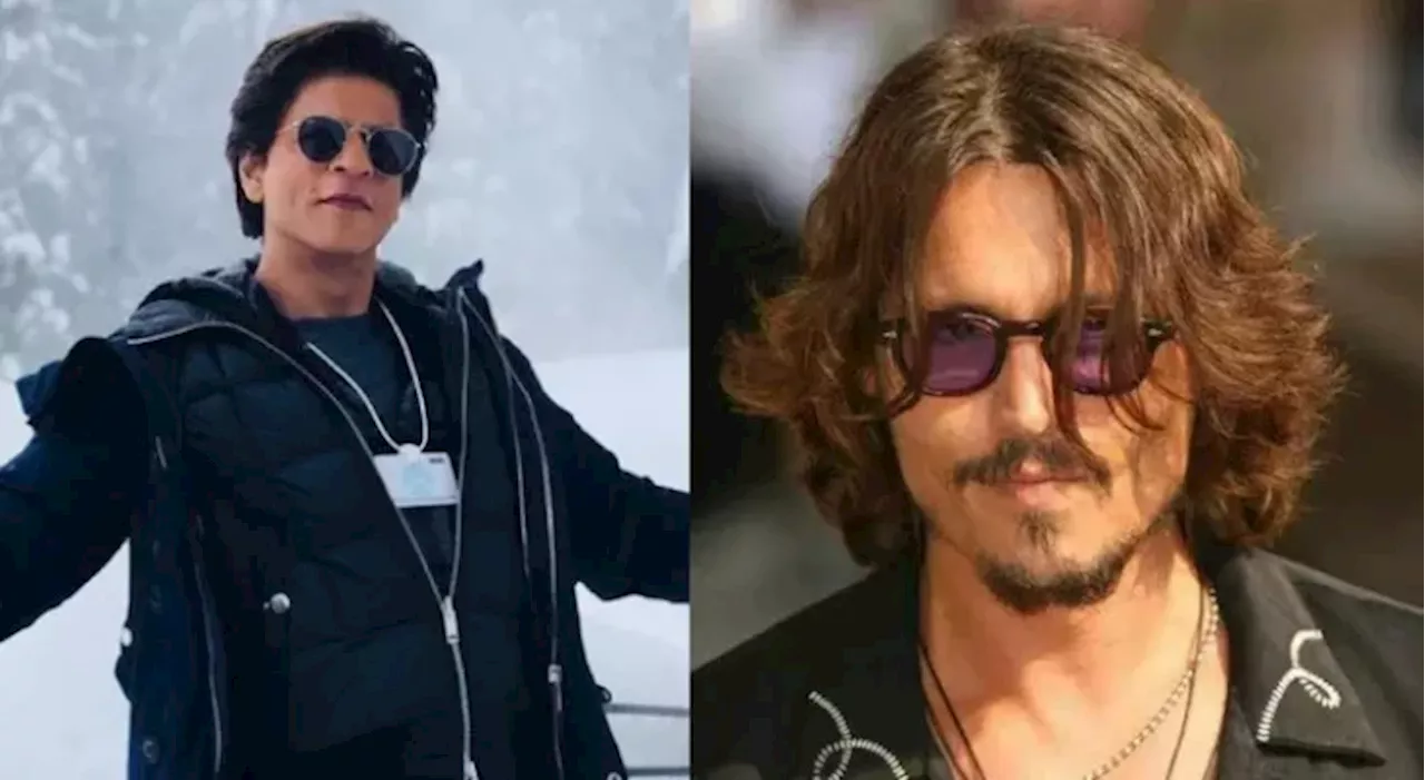 Shah Rukh Khan's new look draws comparisons to Johnny Depp